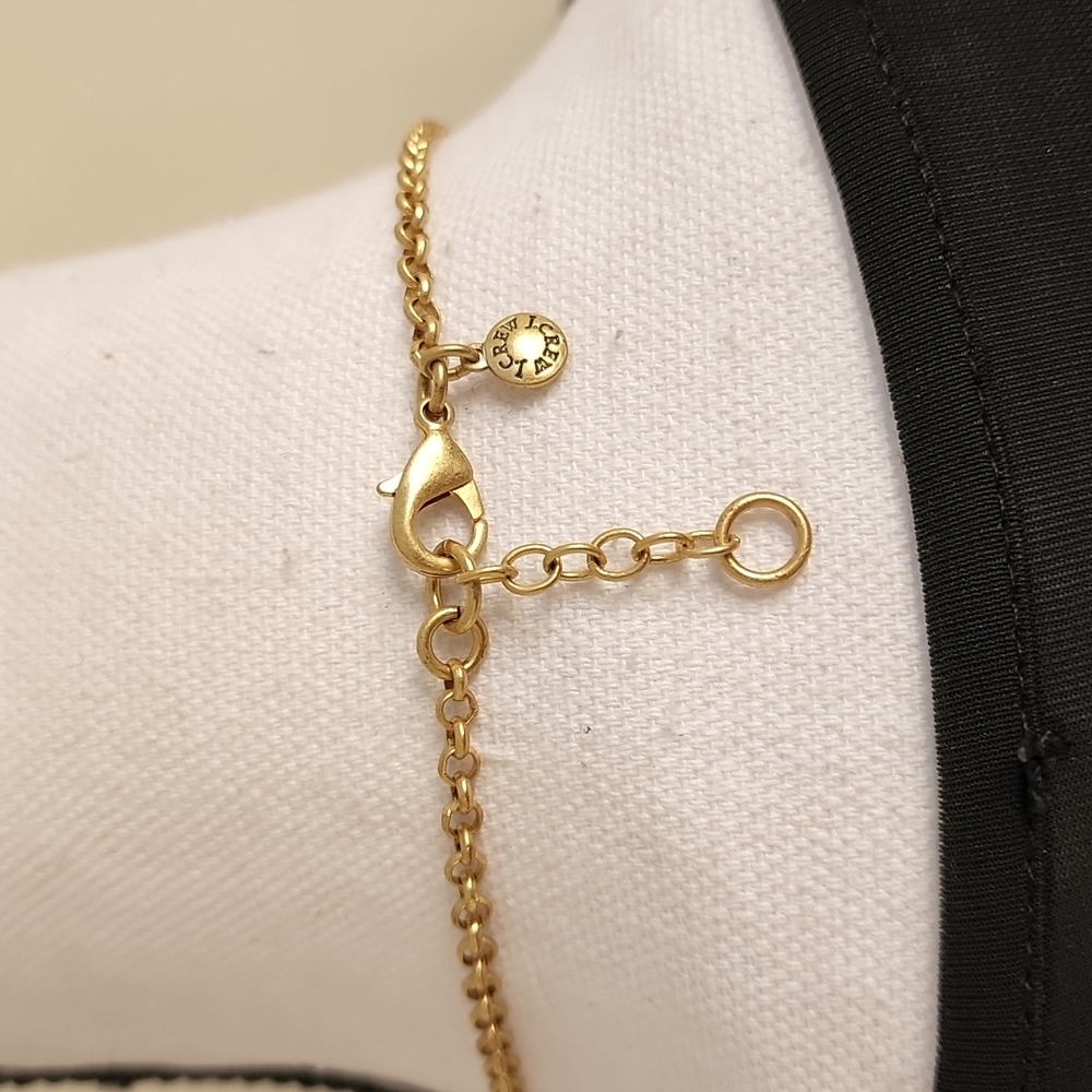 J. Crew Topaz Crystal Necklace Statement Jewelry - Picture 6 of 6